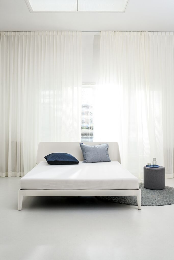 Medium-Auping_Fitted Sheet_Jersey_White_Mattress_2P